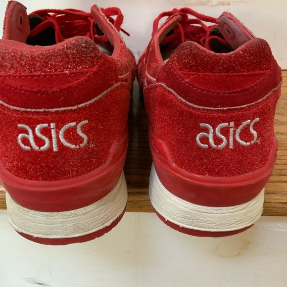 ASICS GEL Respector Red 4th of July Athletic Sneakers H6U3L Mens Size 11.5 - Picture 7 of 11